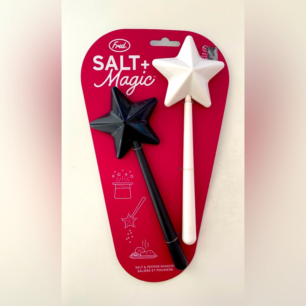Fred Star Wand Salt and Pepper Shakers🌟